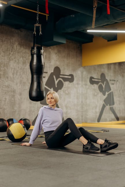 Experienced yoga instructor portrait